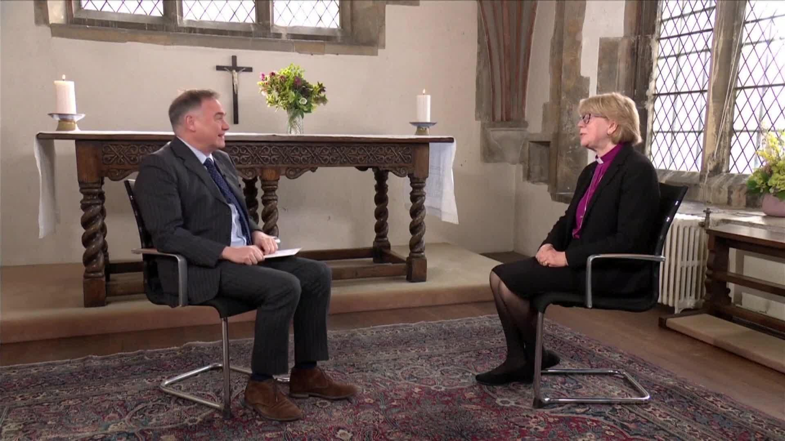 X087-REINO UNIDO NUEVA ARZOBISPA CANTERBURY ASUME CARGO