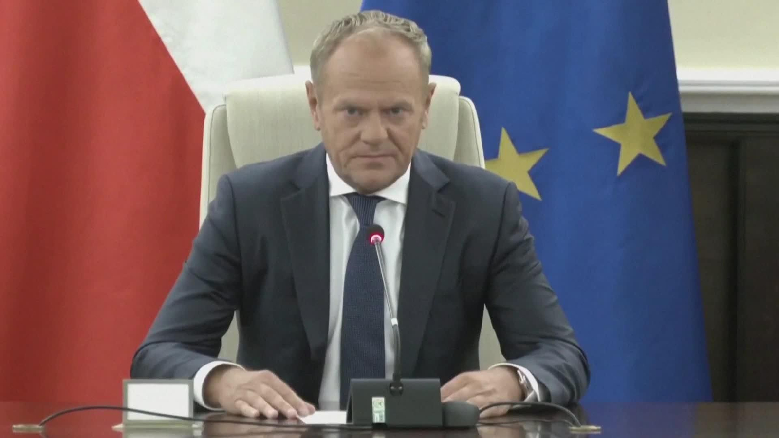 X006-POLONIA DECLARACIONES TUSK SOBRE DRONES RUSOS