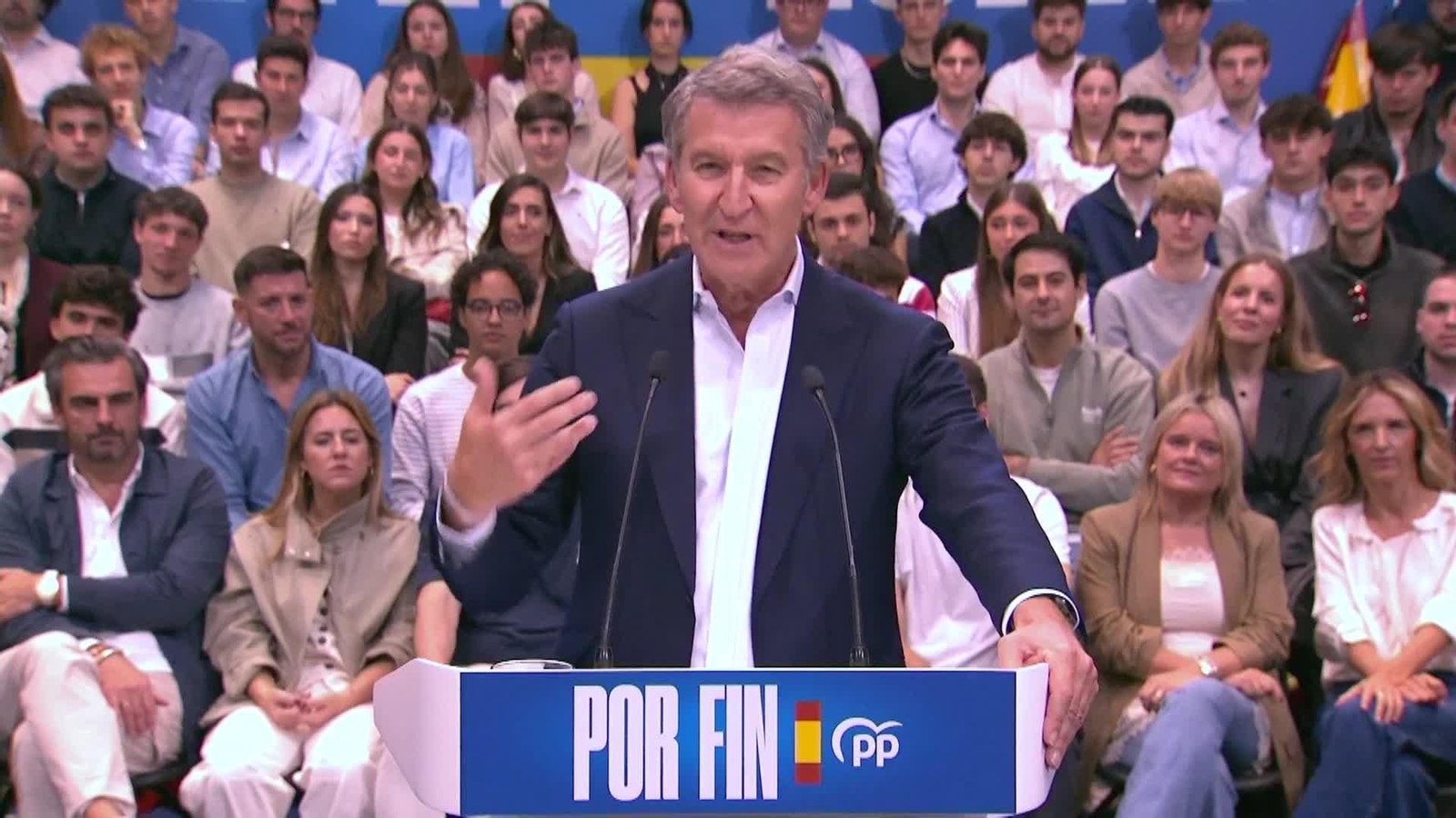 S038-MADRID AYUSO Y FEIJOO INICIO PRECAMPAÑA 29N 2