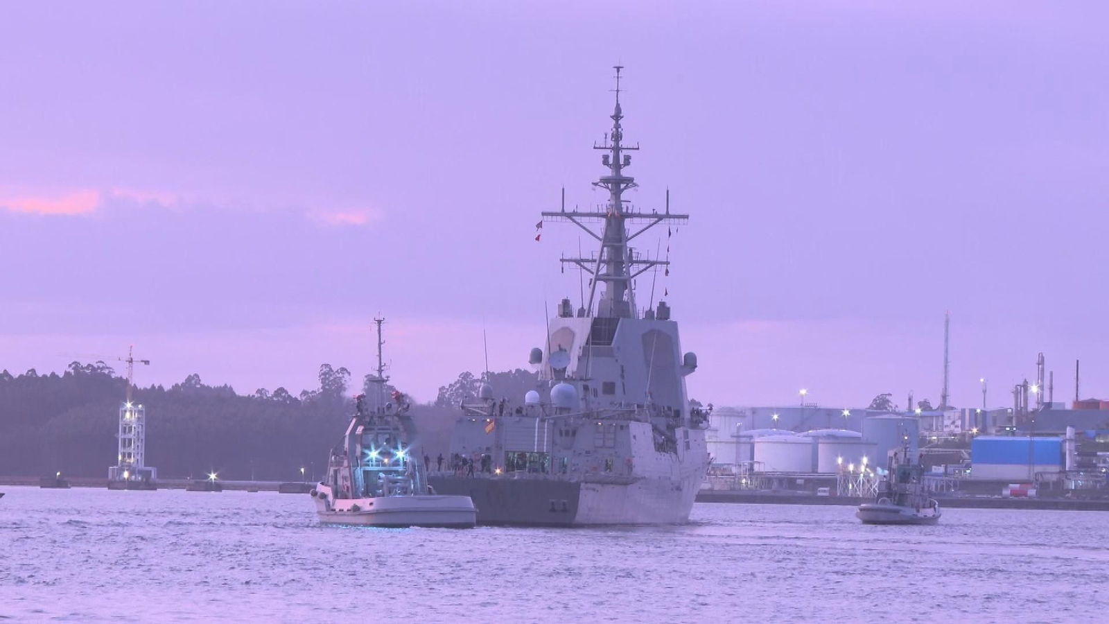 La fragata 'Almirante Juan de Borbón'