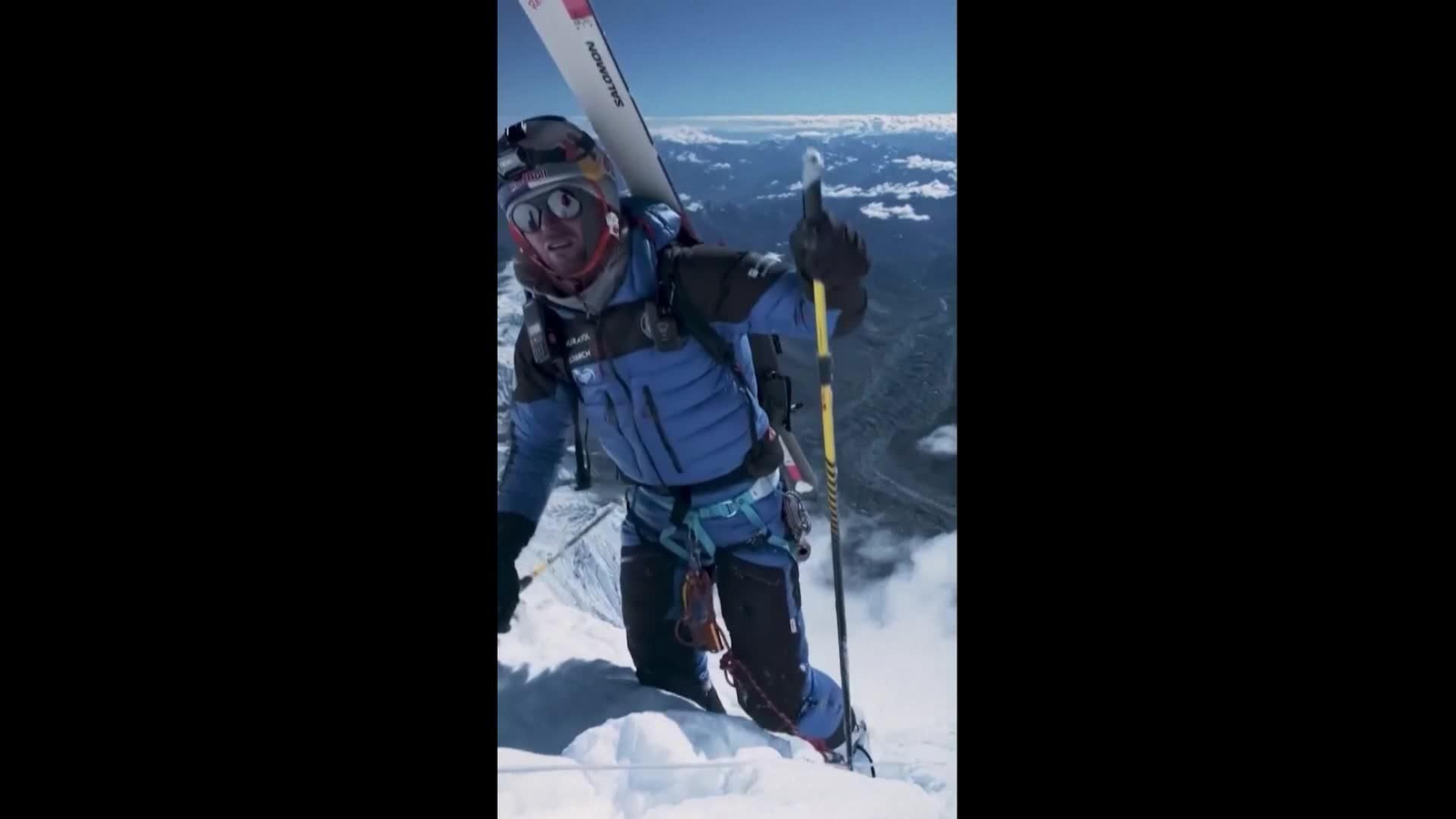 va esquiador everest