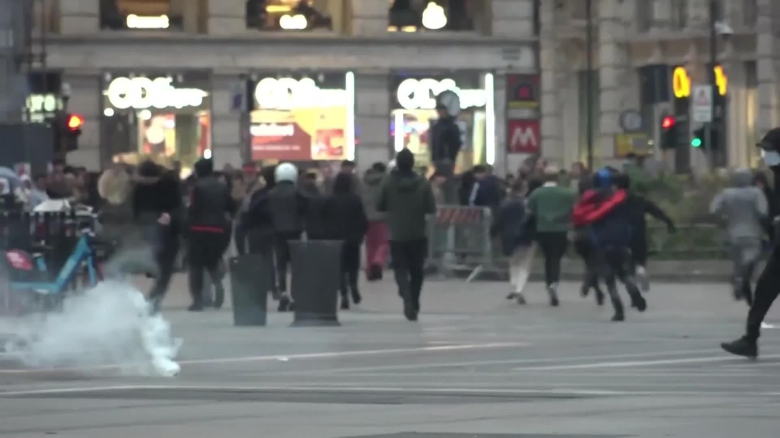 va disturbios italia