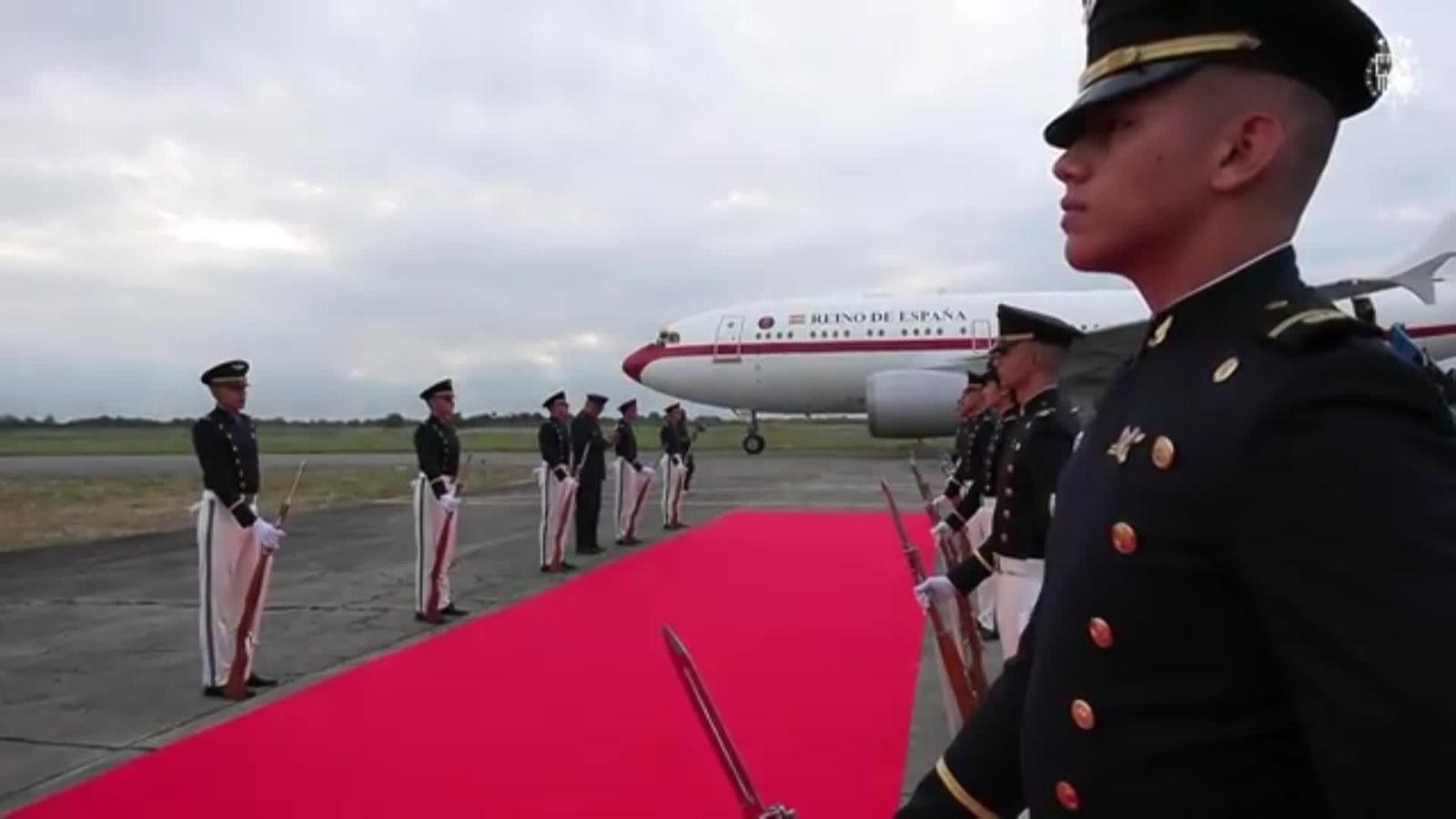 V064-COLOMBIA LLEGADA FELIPE VI