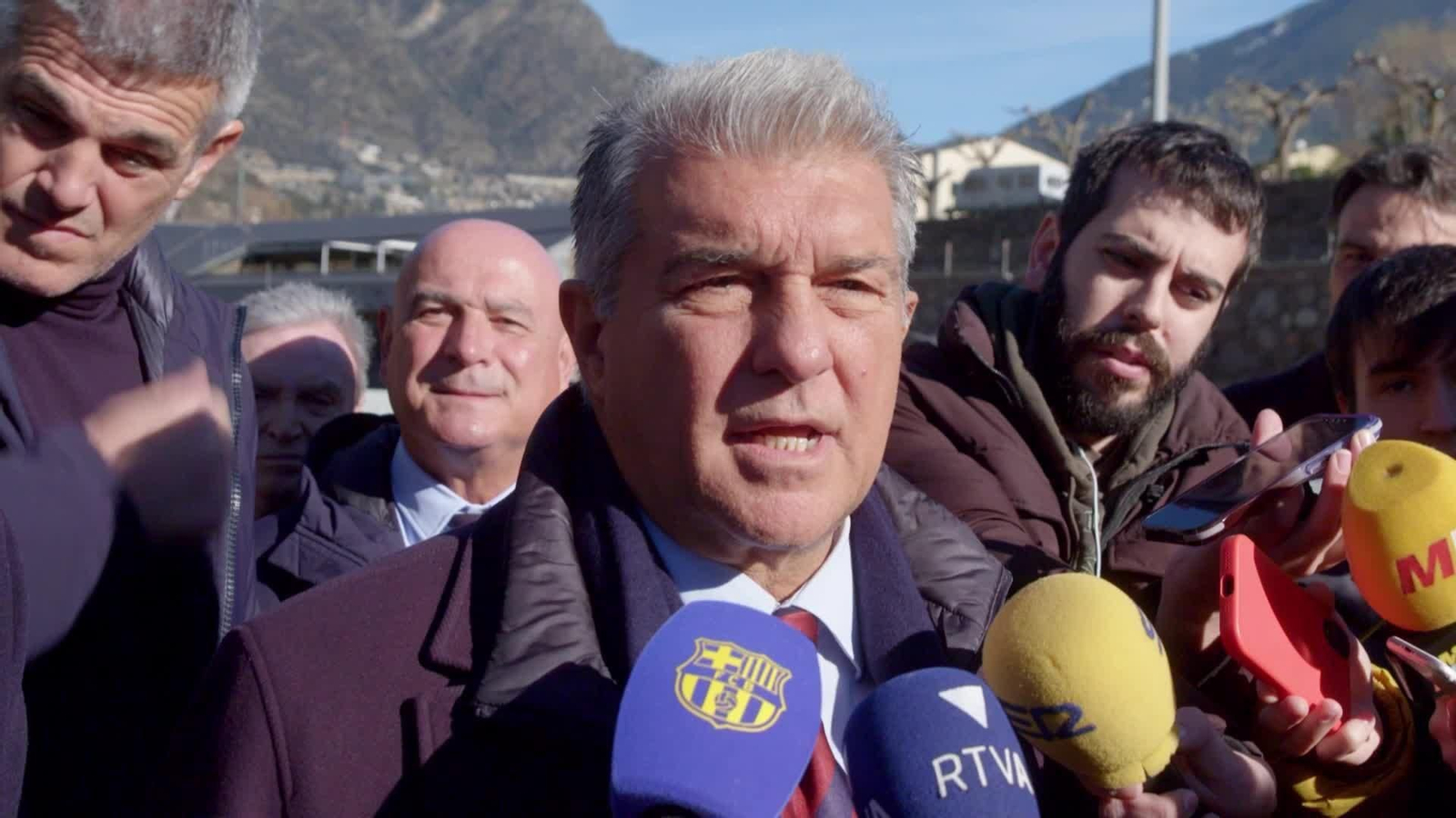 V079-ANDORRA LA VELLA JOAN LAPORTA DECLARACIONES