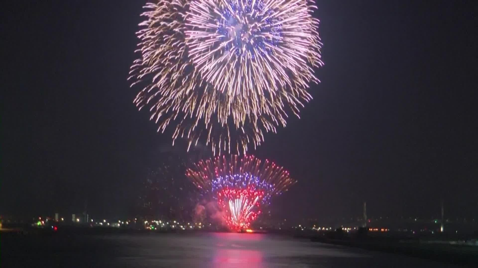va incendio fuegos artificiales japon