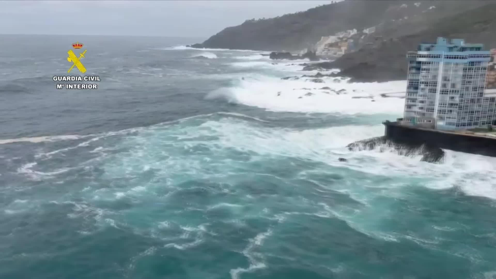 J038-TENERIFE DESAPARECIDA GOLPE DE MAR