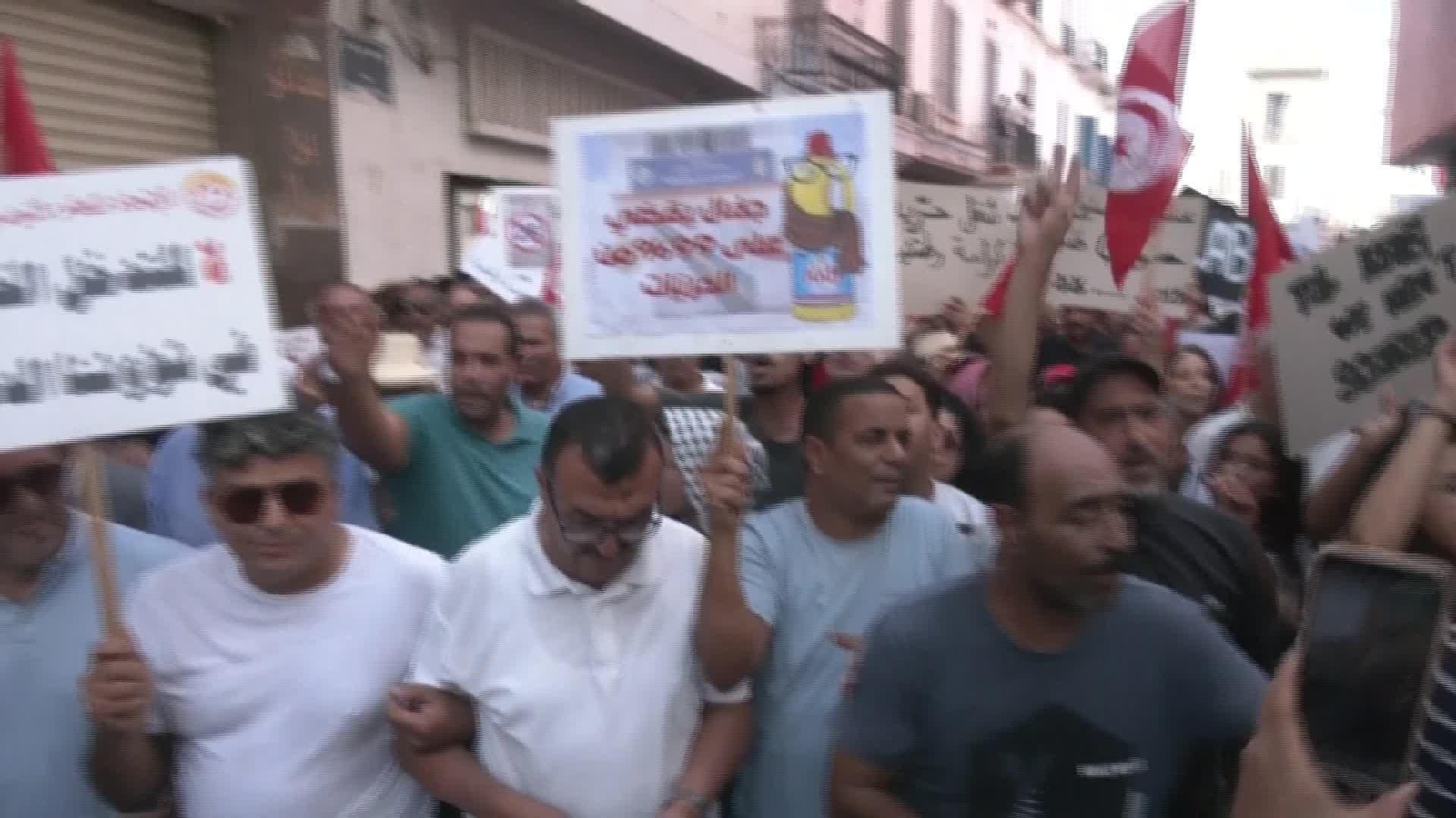 S009-TUNEZ PROTESTAS CONTRA EL GOBIERNO