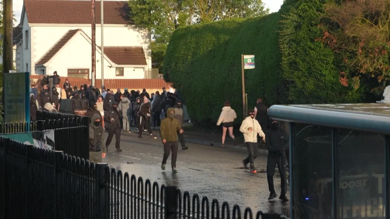 J006-REINO UNIDO SEGUNDA NOCHE DISTURBIOS BELFAST