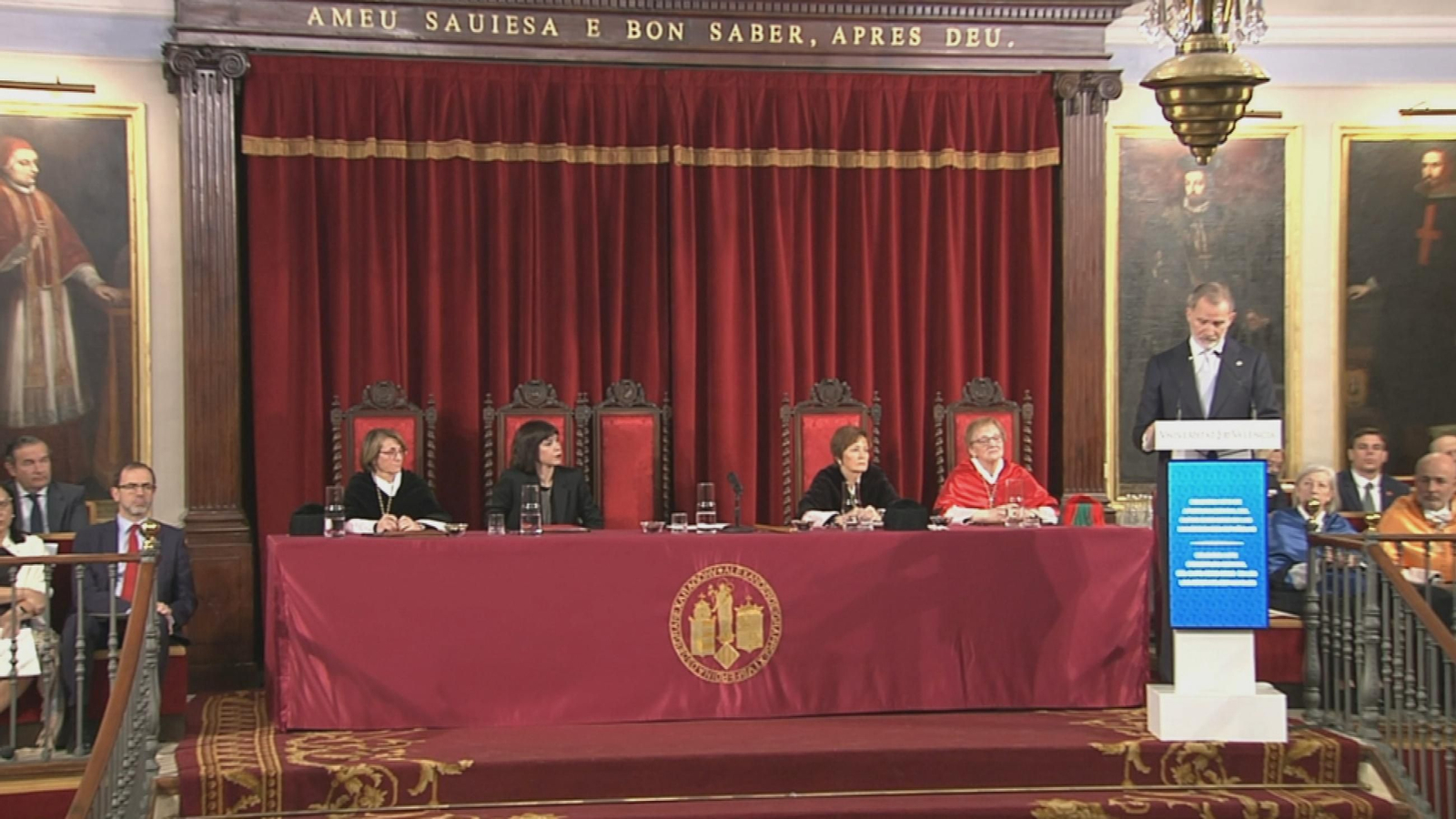 El Rey inaugura el curso universitario