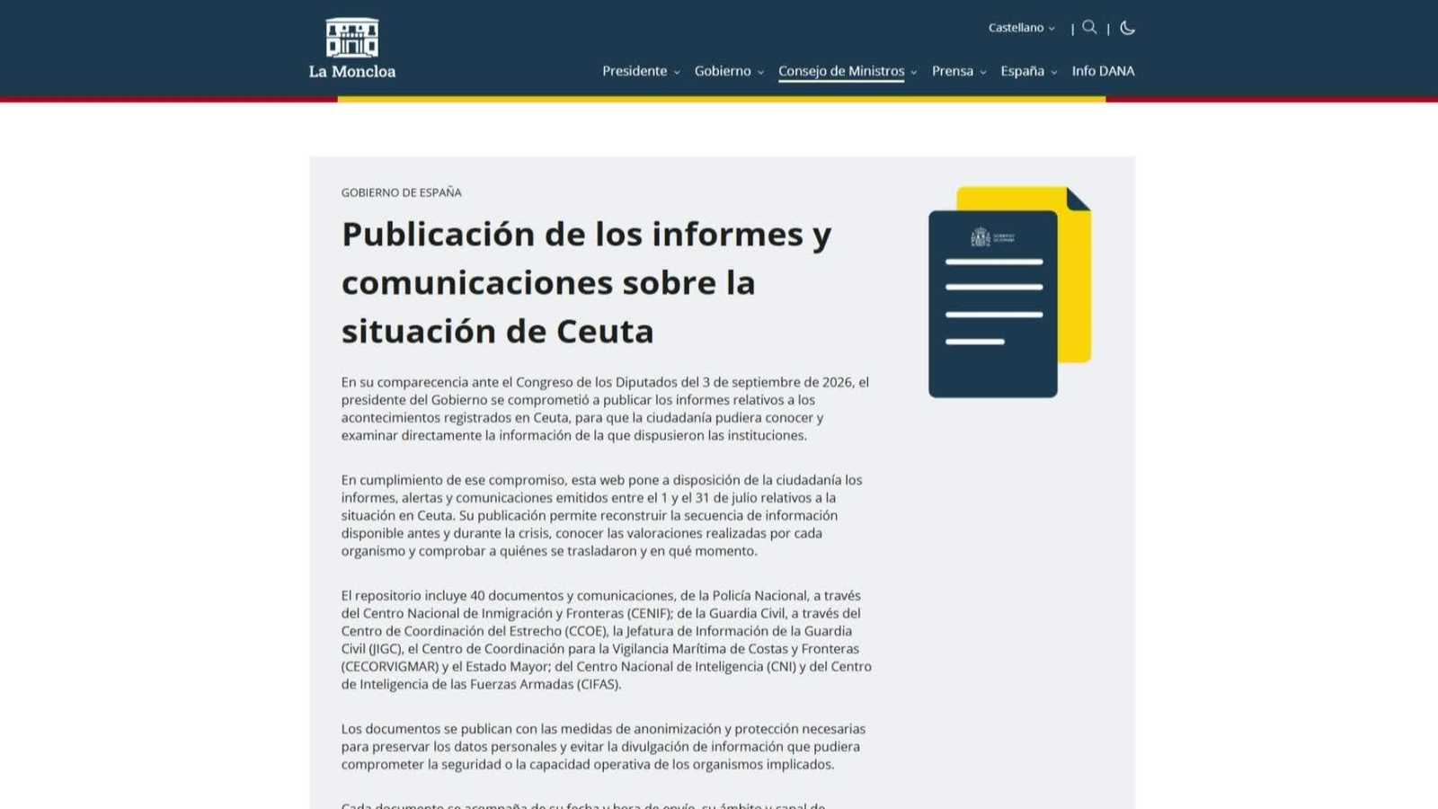 J001-EDI MADRID DOCUMENTOS CEUTA DESCLASIFICADOS