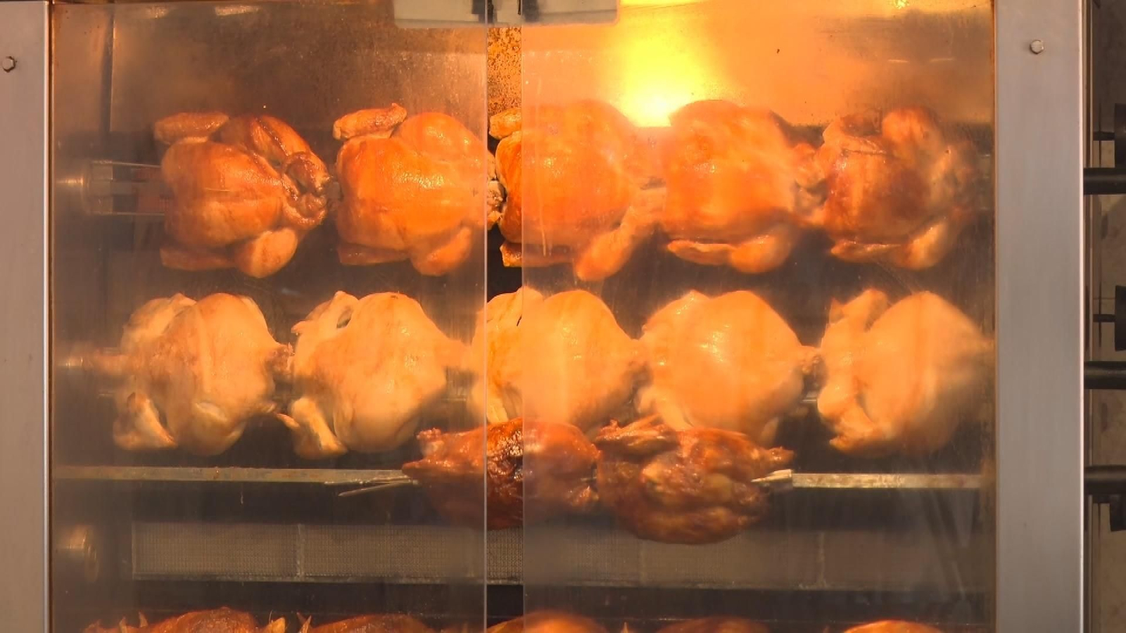 Pollos asados