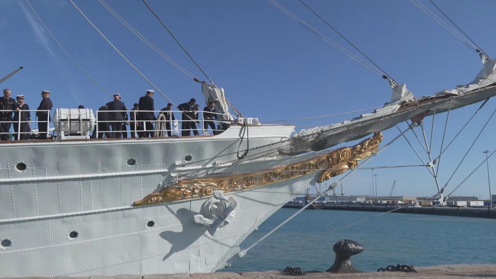 El buque escuela Juan Sebastián de Elcano