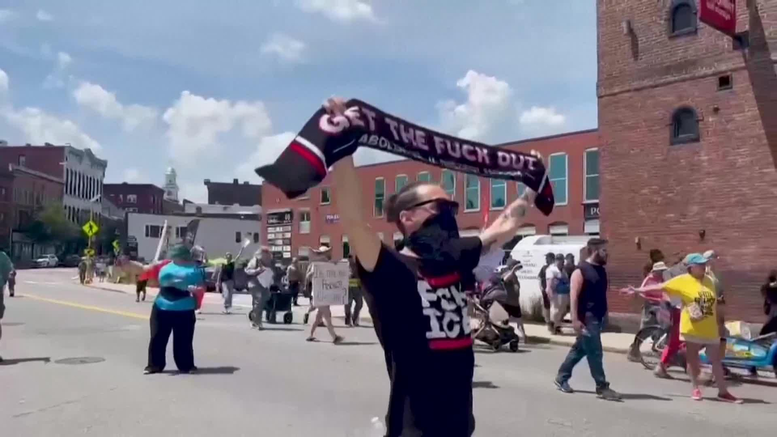 va protestas ice