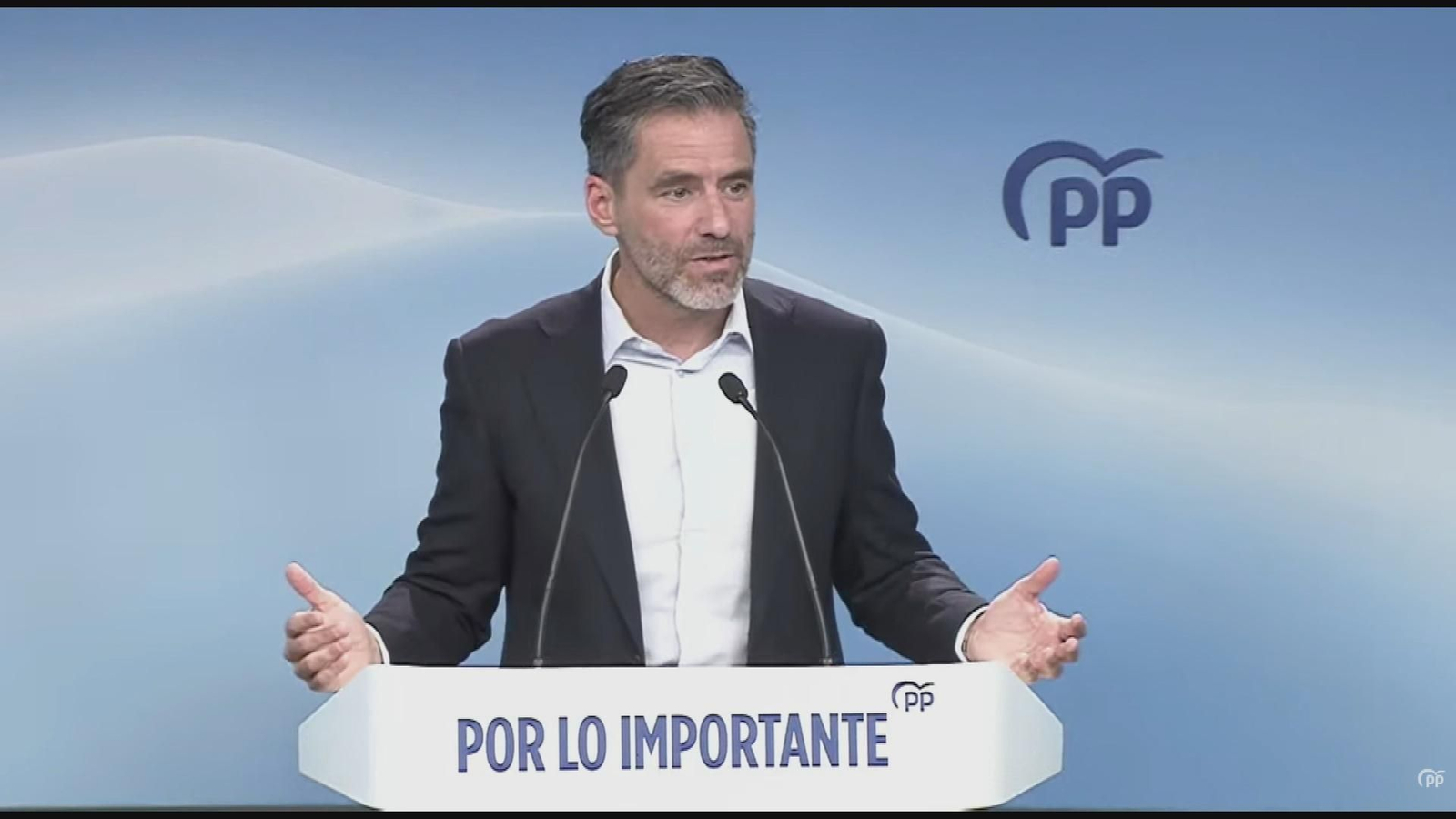 Borja Sémper, portavoz del PP
