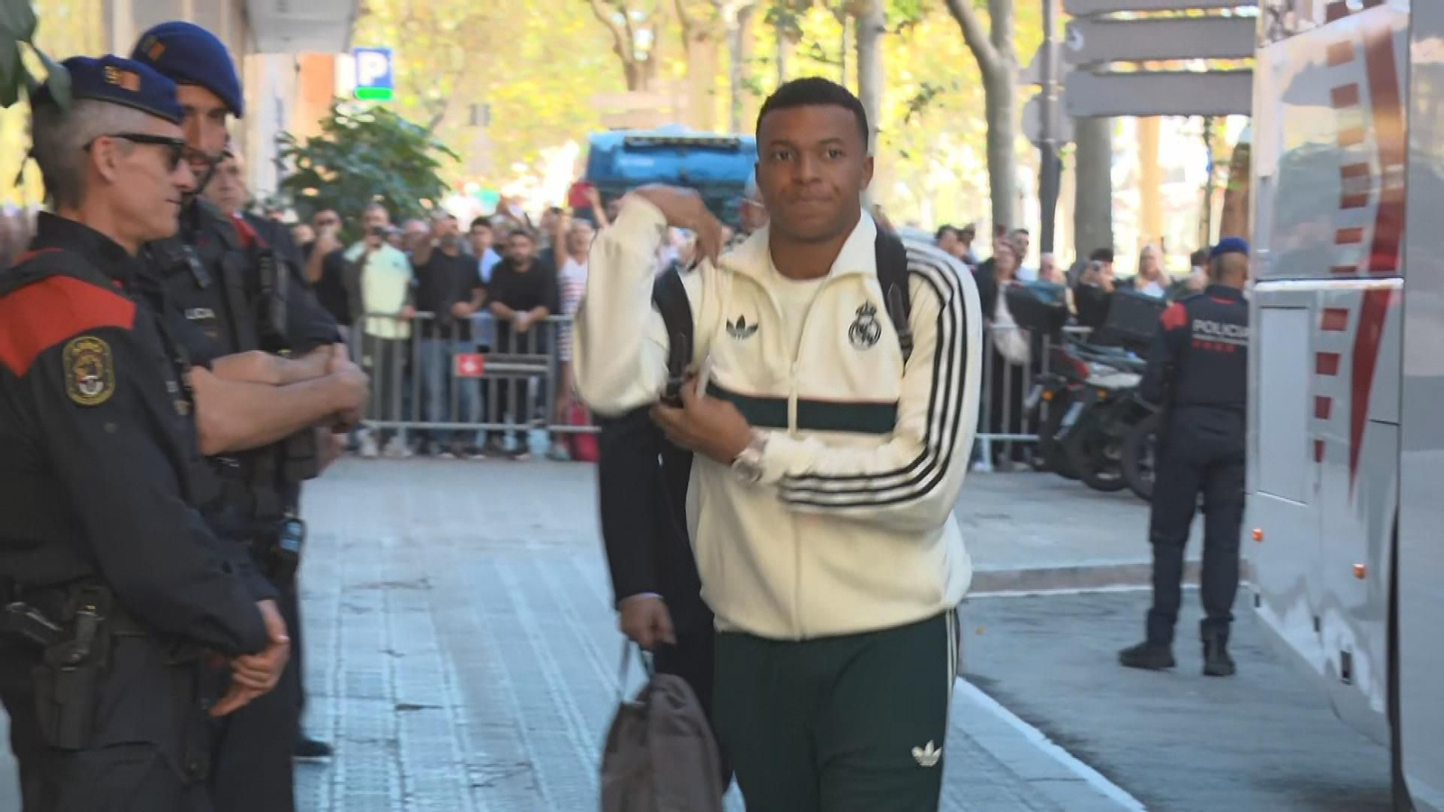 Mbappé antes del clásico