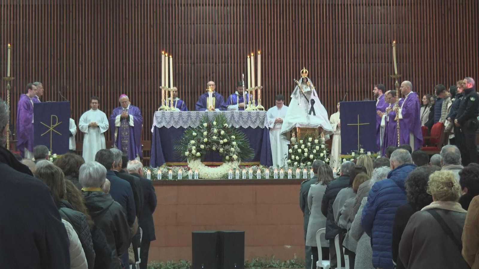 Misa en Adamuz por las víctimas del accidente ferroviario