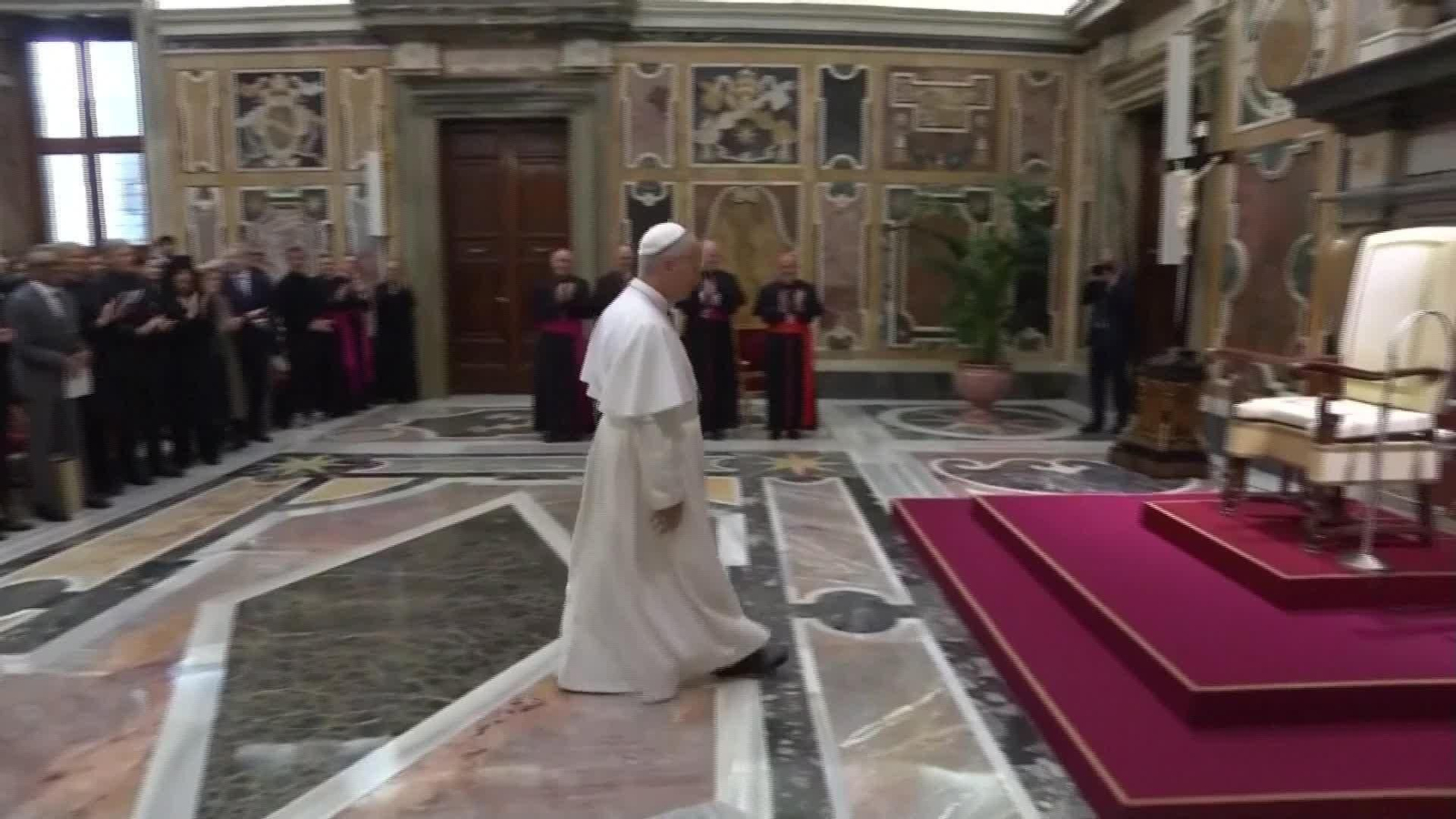 S007-VATICANO PAPA ESTRELLAS HOLLYWOOD