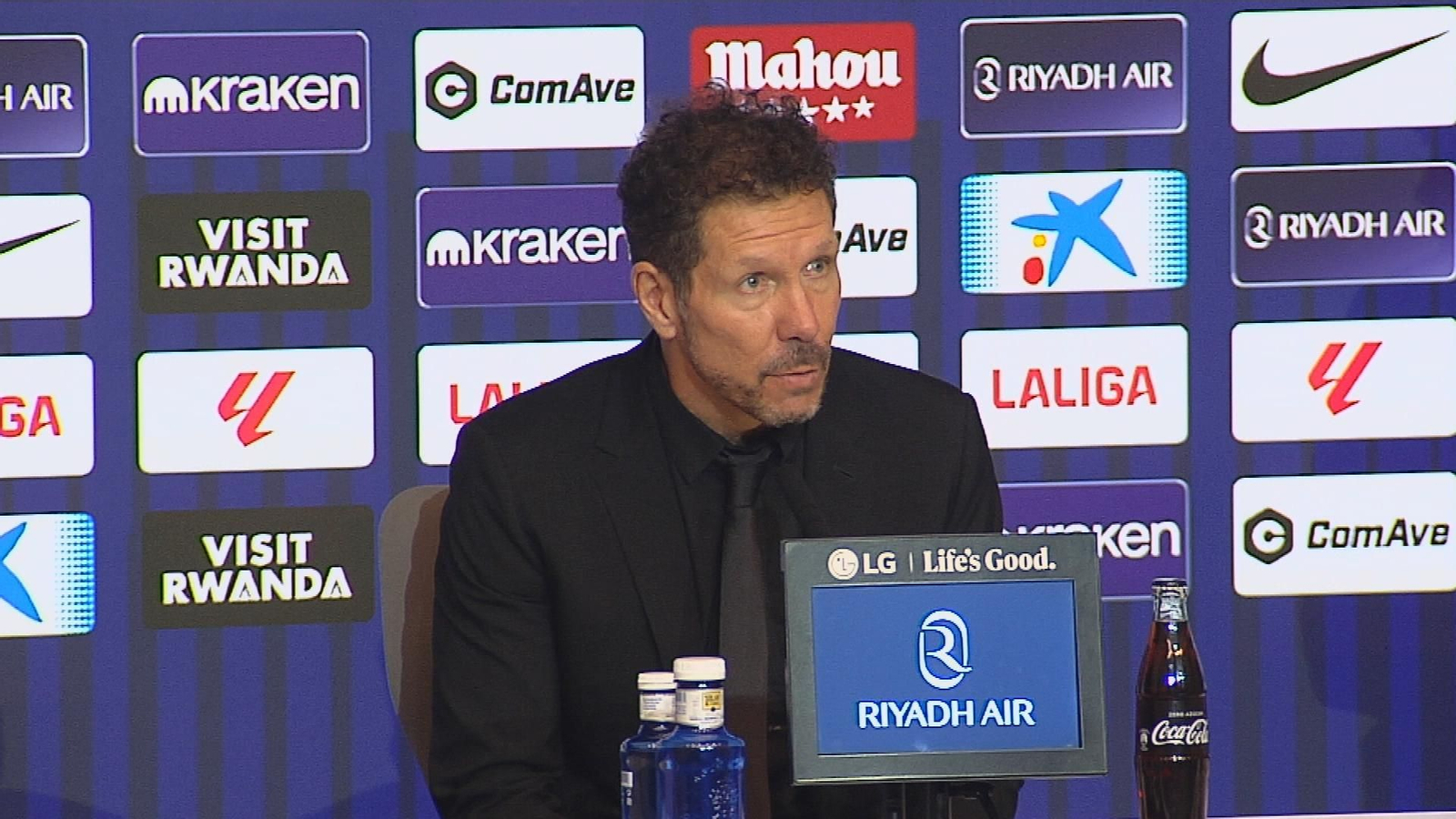 Diego Simeone, entrenador del Atlético