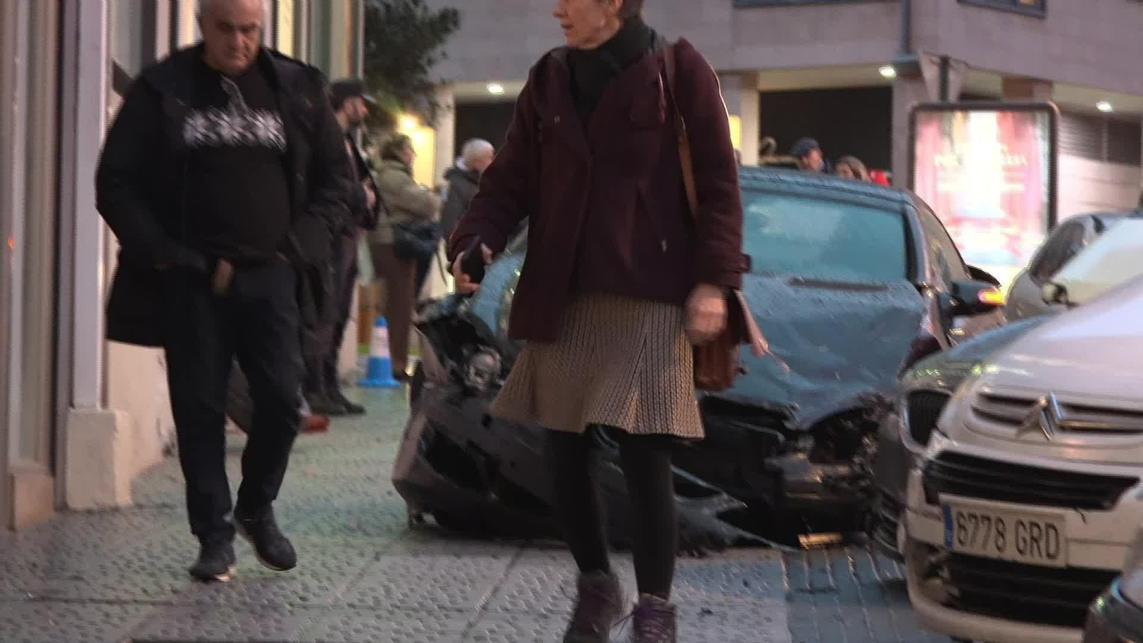 L078-A CORUÑA ACCIDENTE COCHE EMPOTRADO