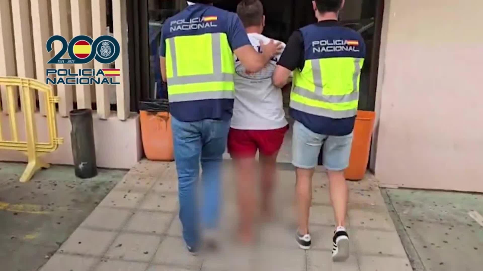 V016-IMAGENES POLICIA DETENIDOS CAMORRA