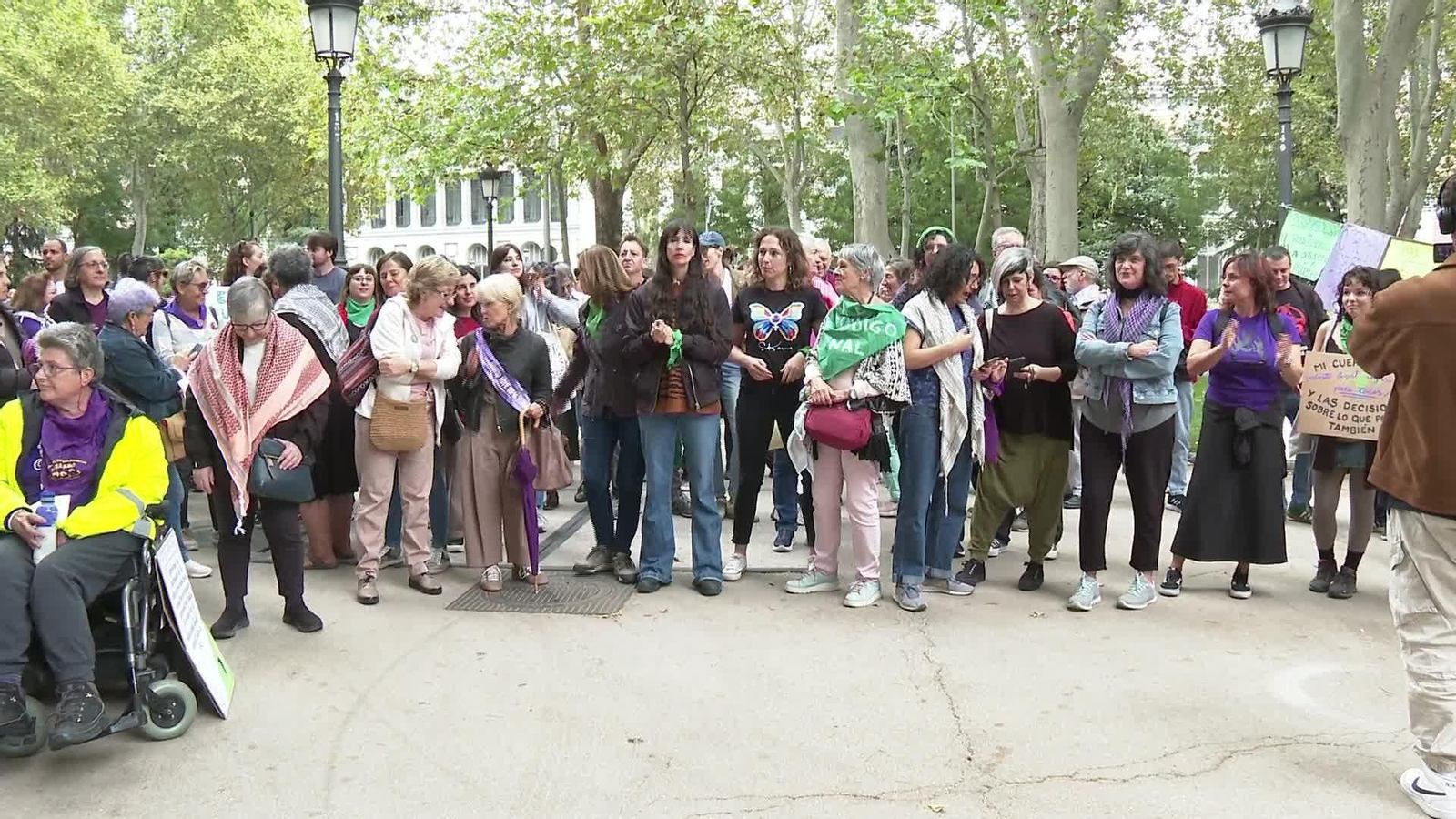 D023-MADRID CONCENTRACION POR UN ABORTO LIBRE