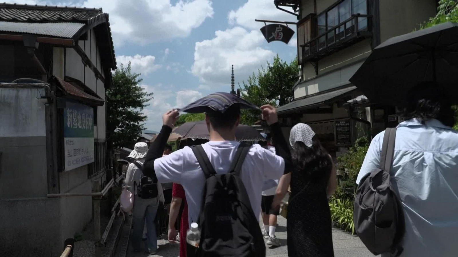 D002-JAPON KIOTO OLA DE CALOR EXTREMO
