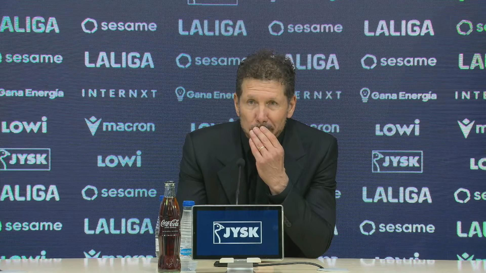 Simeone tras su récord de victorias en Liga: "Agradecimiento absoluto a los jugadores"