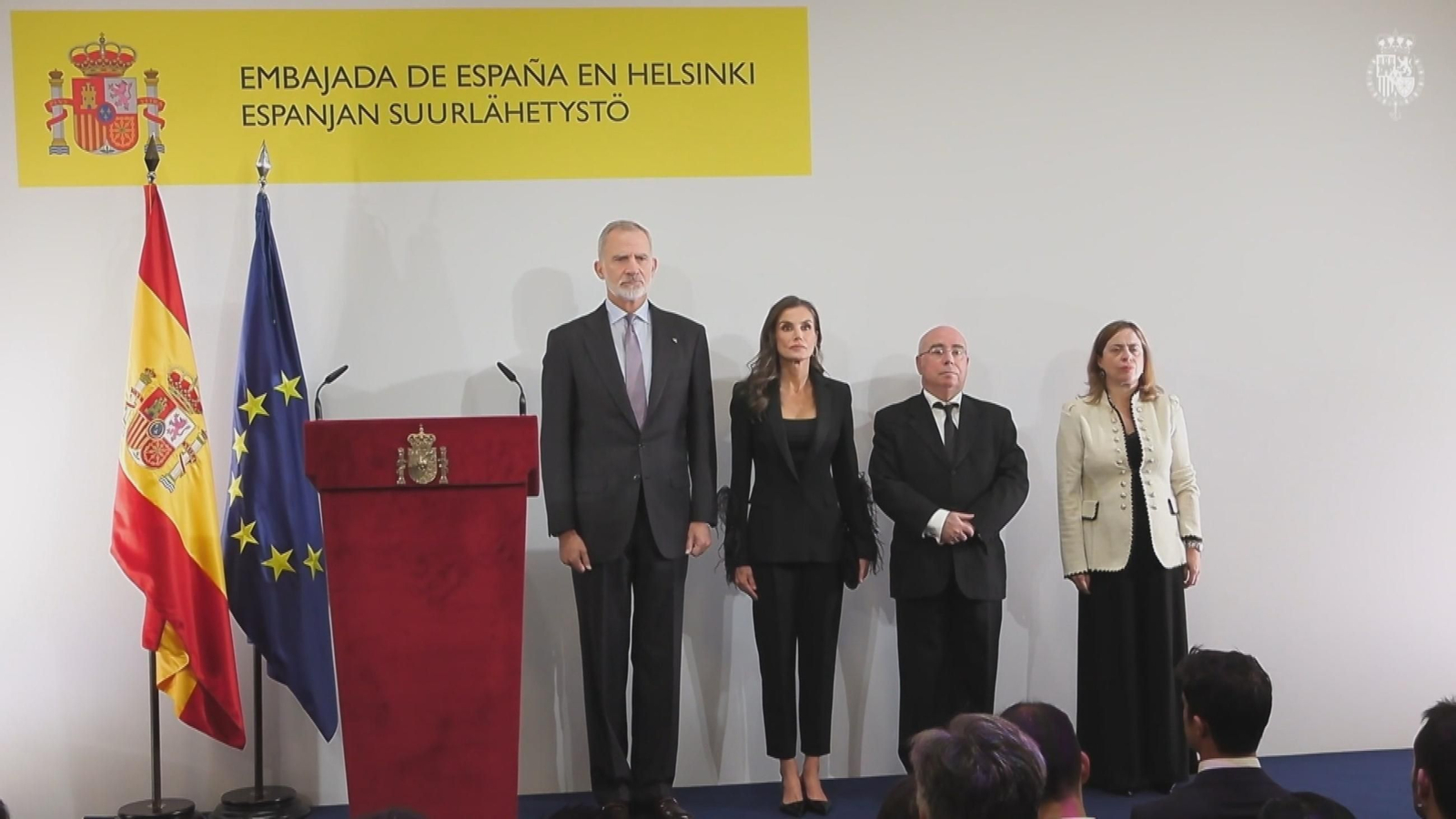 L078 FINLANDIA VIAJE FELIPE VI COLECTIVIDAD ESPAÑOLA frame 572