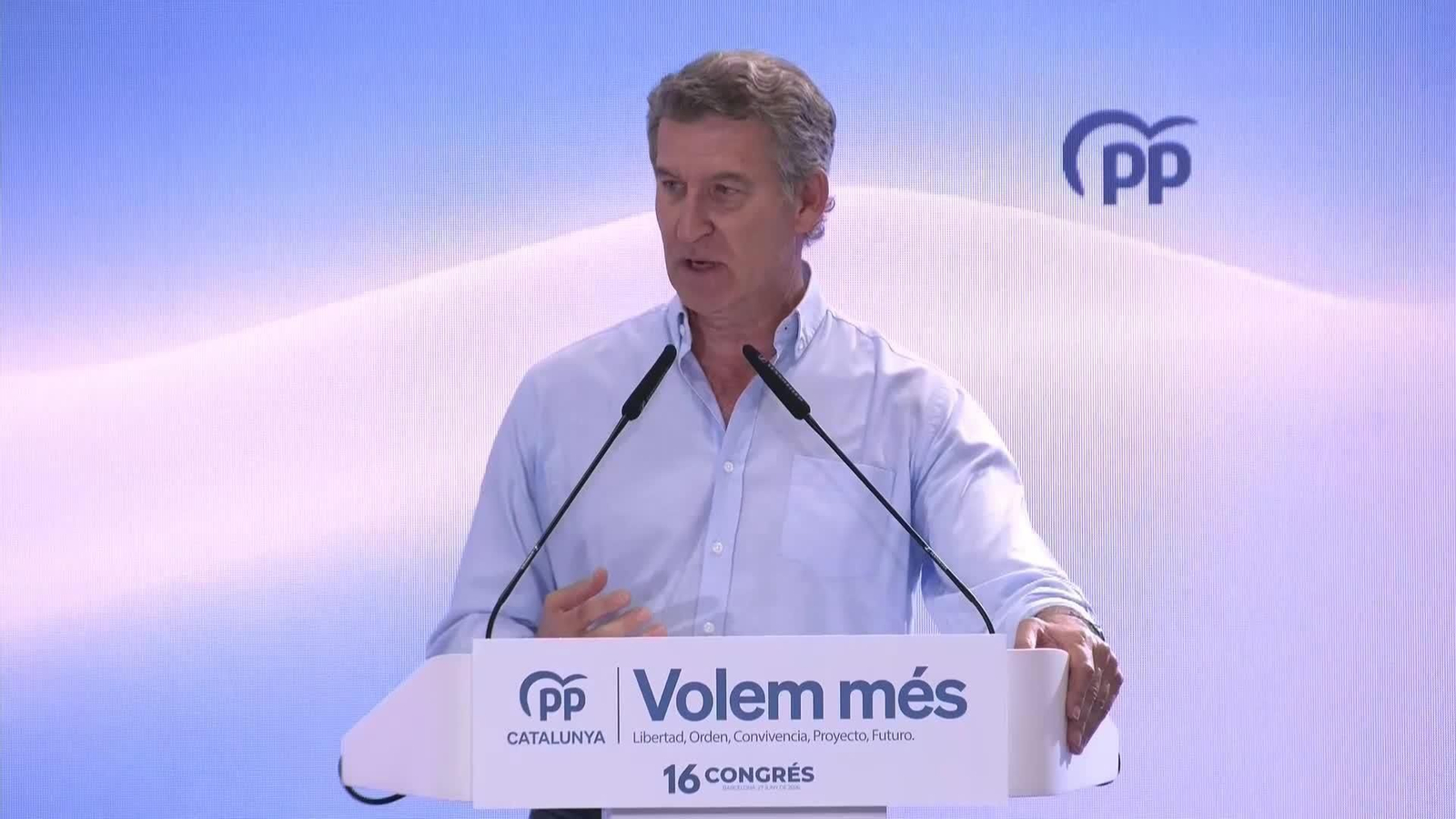 S018-BARCELONA FEIJOO CLAUSURA CONGRESO PP CAT