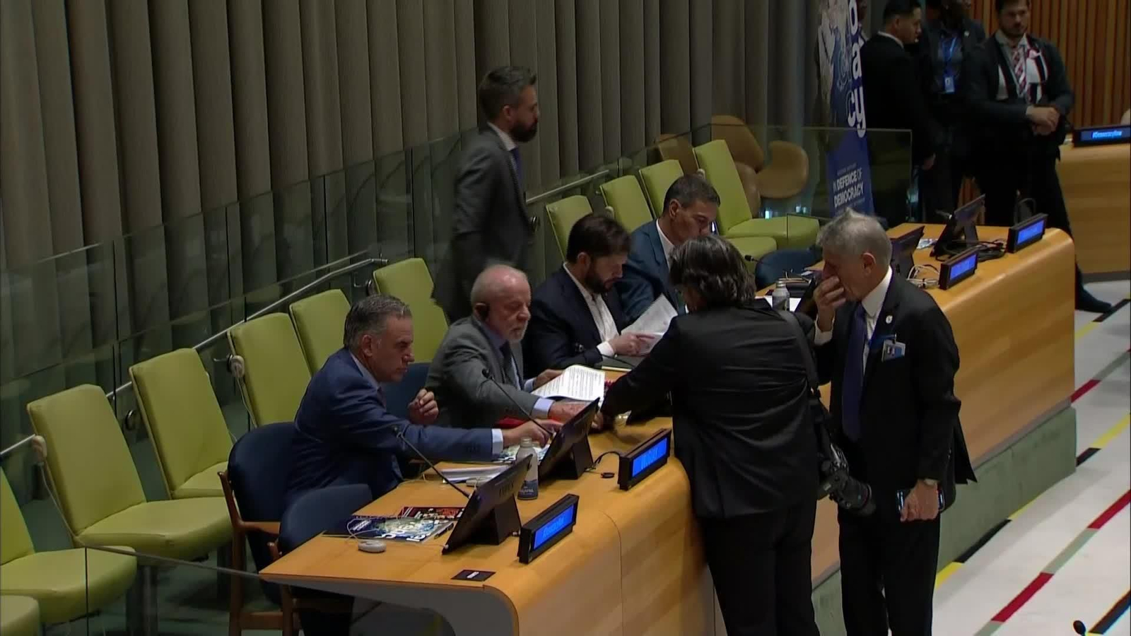 X077-NUEVA YORK SANCHEZ EVENTO DEFENSA DEMOCRACIA