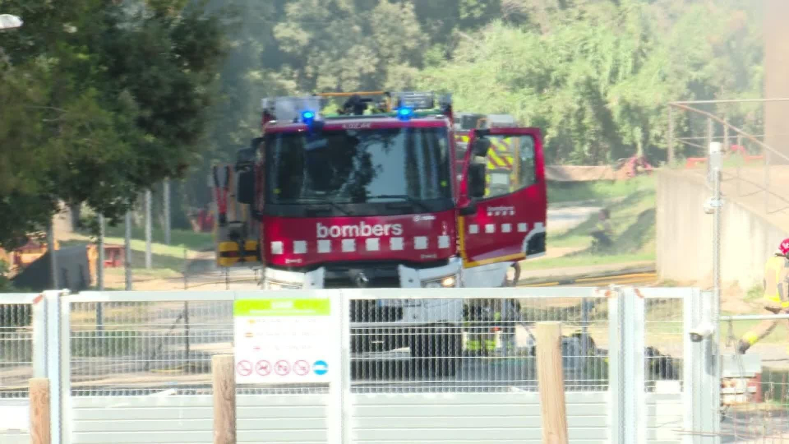 X083-BARCELONA INCENDIO CENTRO INVESTIGACION DE LA UAB