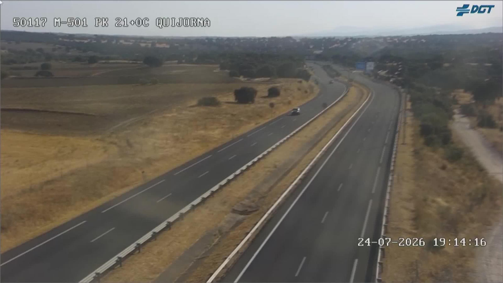 V088-MADRID IMAGENES HUMO CARRETERAS DGT