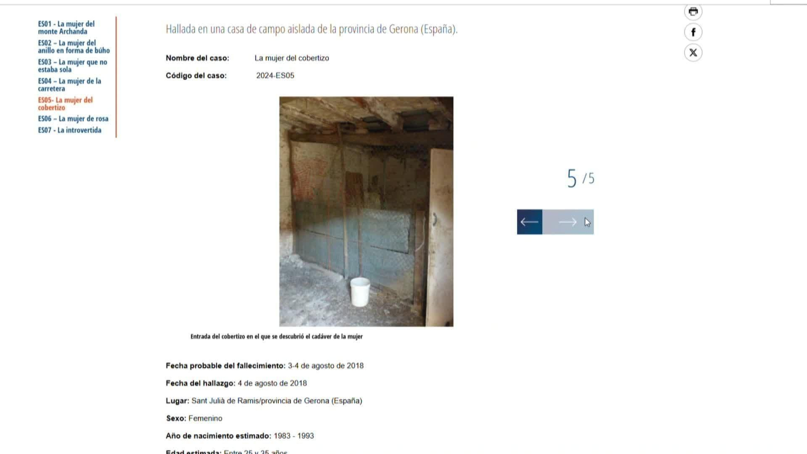 web desaparecida en benahavis