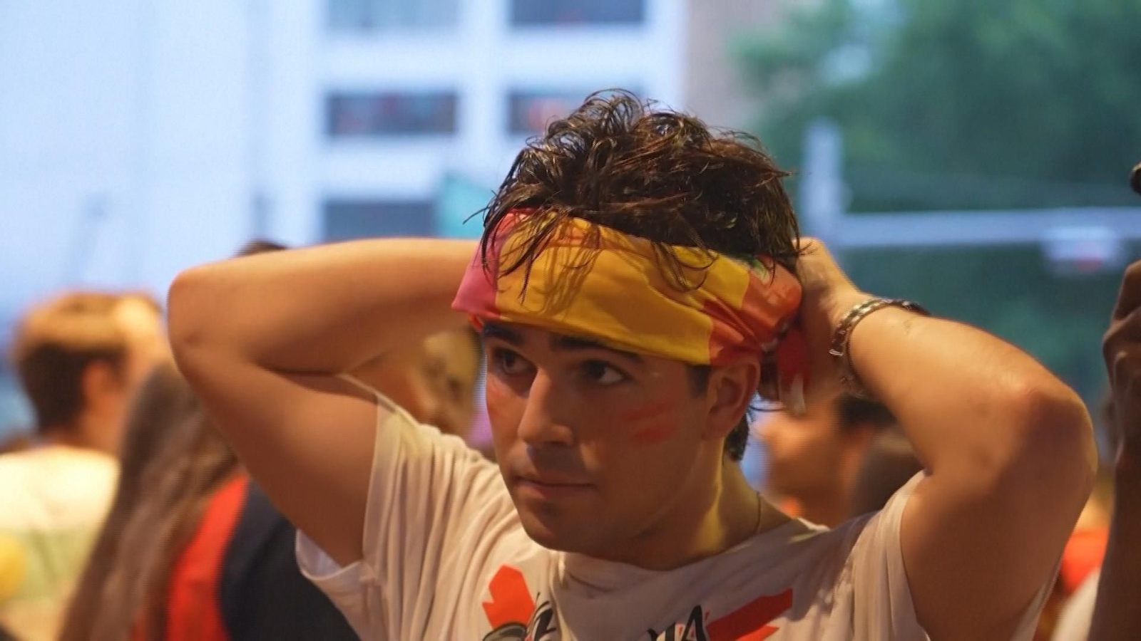 Fans de España en Nueva York