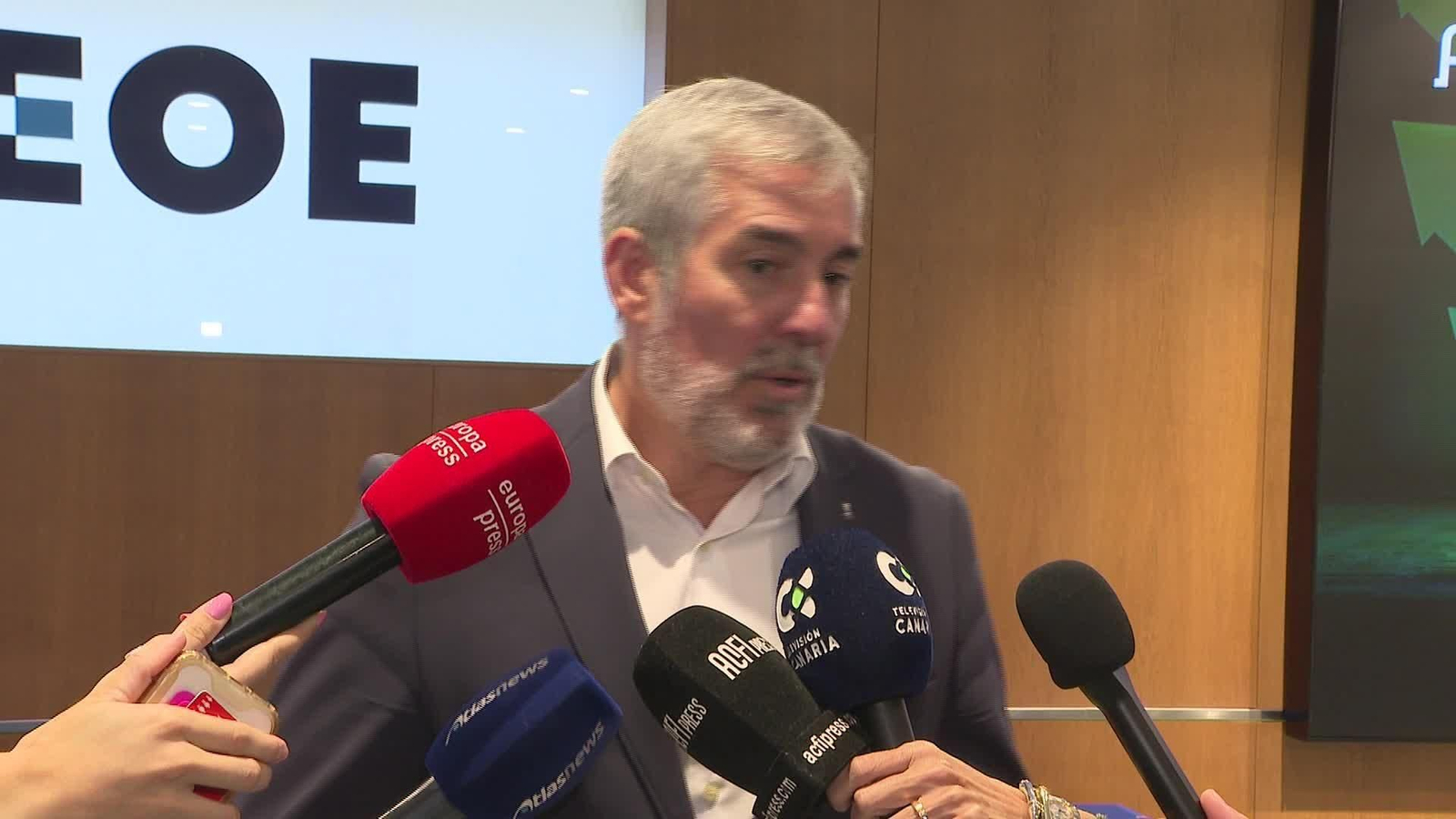 J033-MADRID TOTALES PRESIDENTE CANARIO EN CEOE