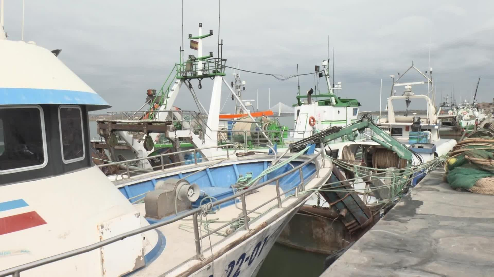 V060-HUELVA PESCADORES AFECTADOS SUBIDA COMBUSTIBLES