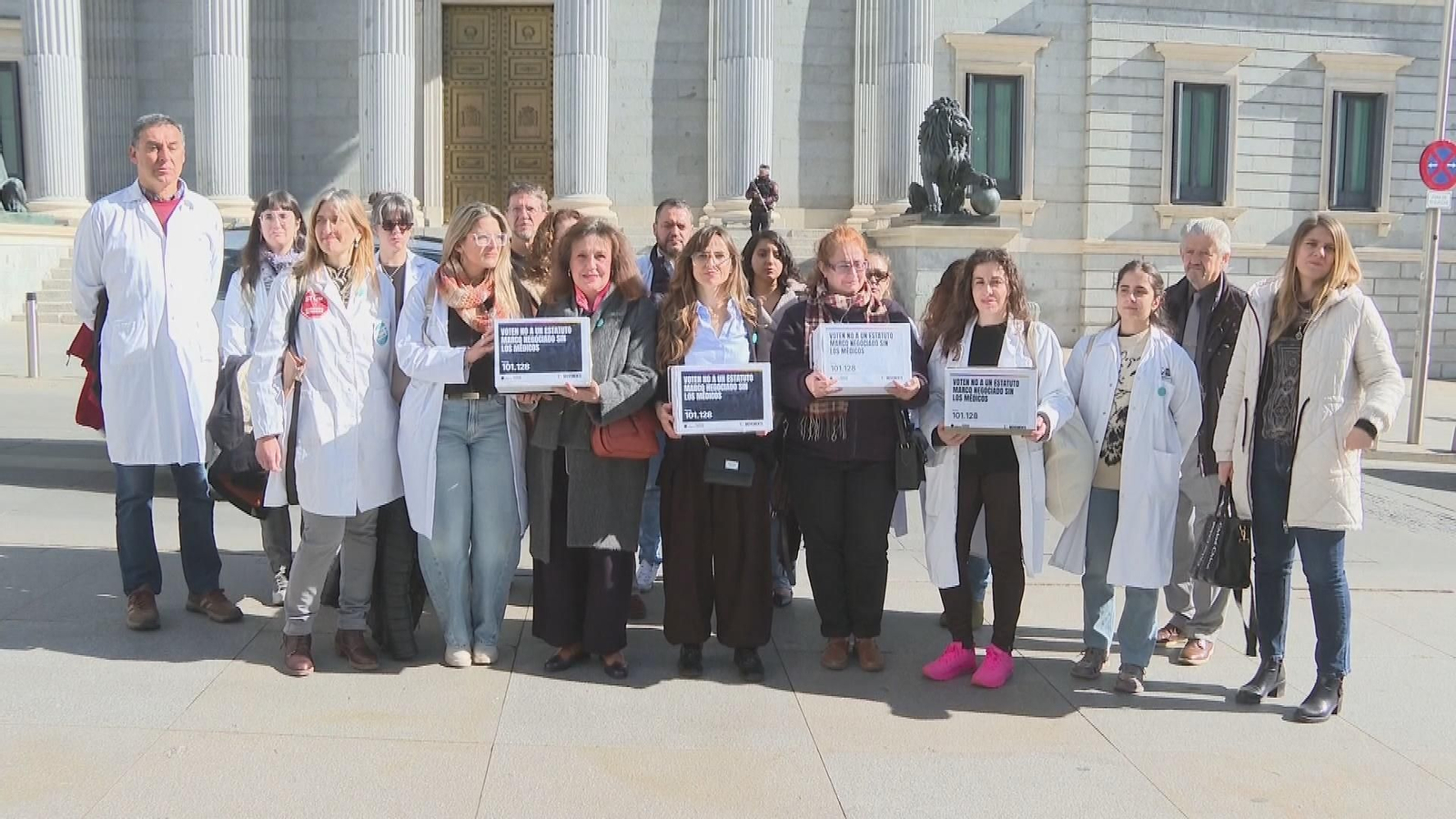 100.000 firmas en el Congreso para frenar el Estatuto Marco