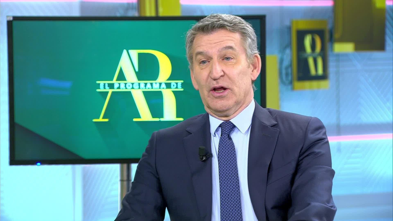 X032-MADRID ENTREVISTA FEIJOO MEDIASET