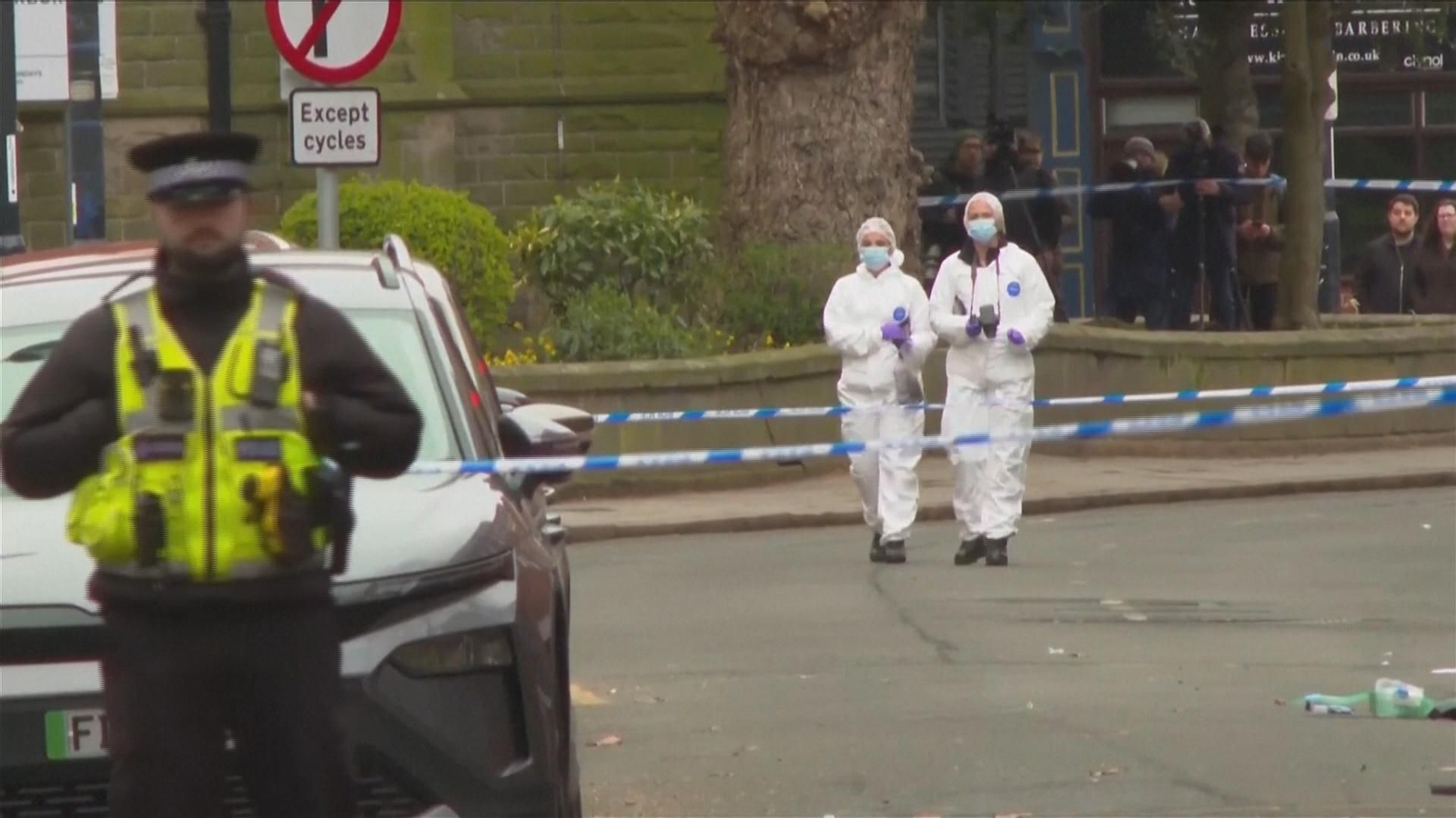 Detenido un hombre tras atropellar a varias personas en la localidad inglesa de Derby