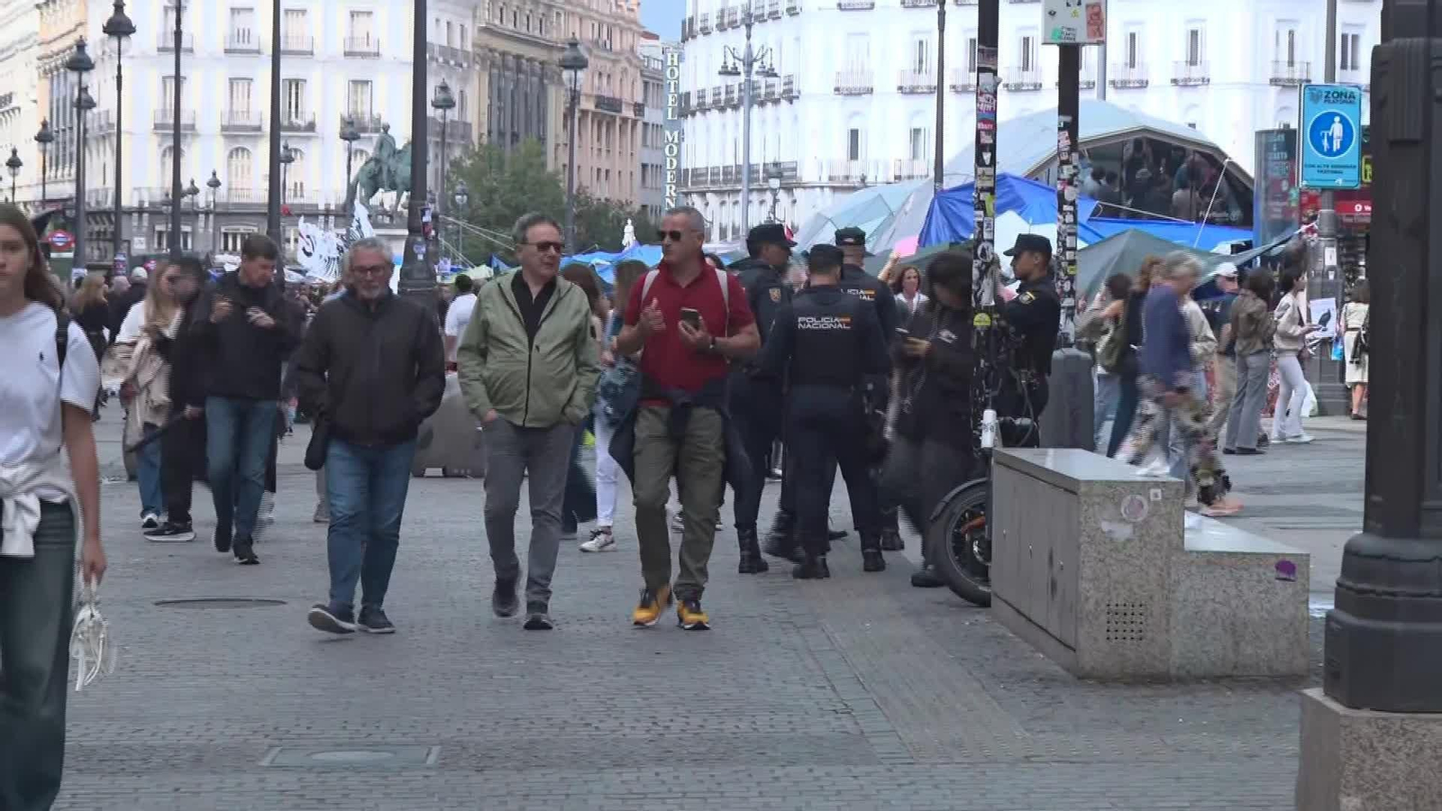 D017-MADRID SITUACION ACAMPADA VIVIENDA SOL