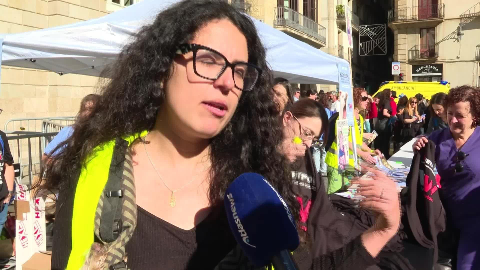 D009-BARCELONA MANIFESTACIÓN VETERINARIOS