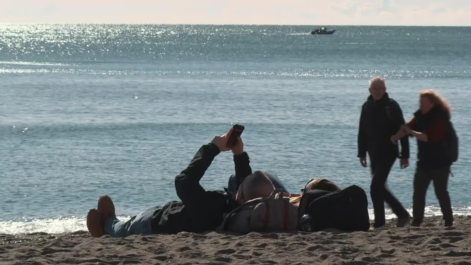 S038-MALAGA BUEN TIEMPO PESE A BORRASCA HARRY