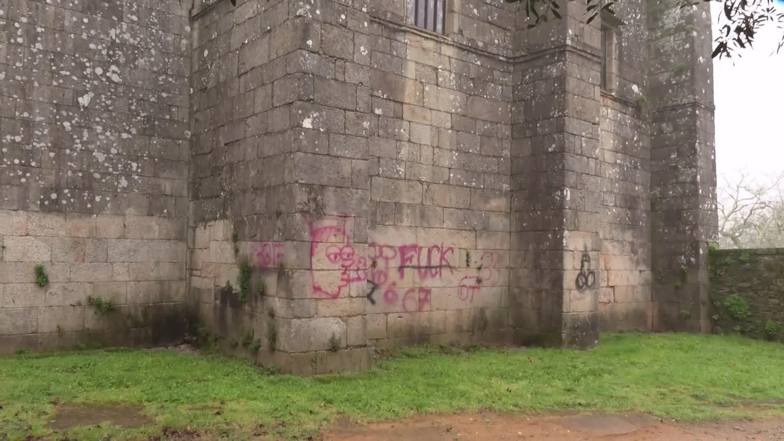 va iglesia santa susana vandalismo