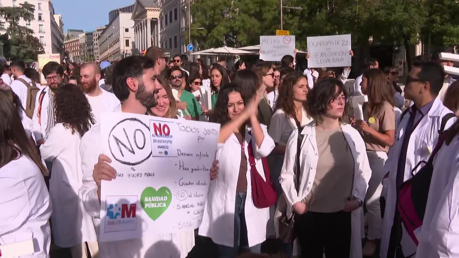 va protesta medicos
