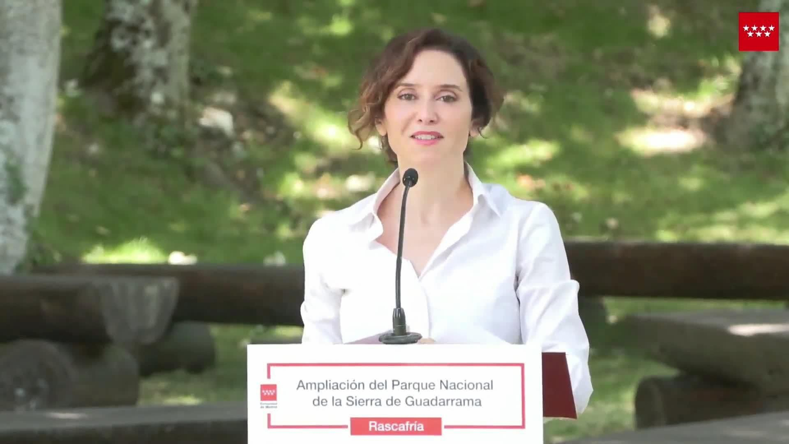 Fin de semana de Ayuso en un chalé propiedad de la Administración autonómica