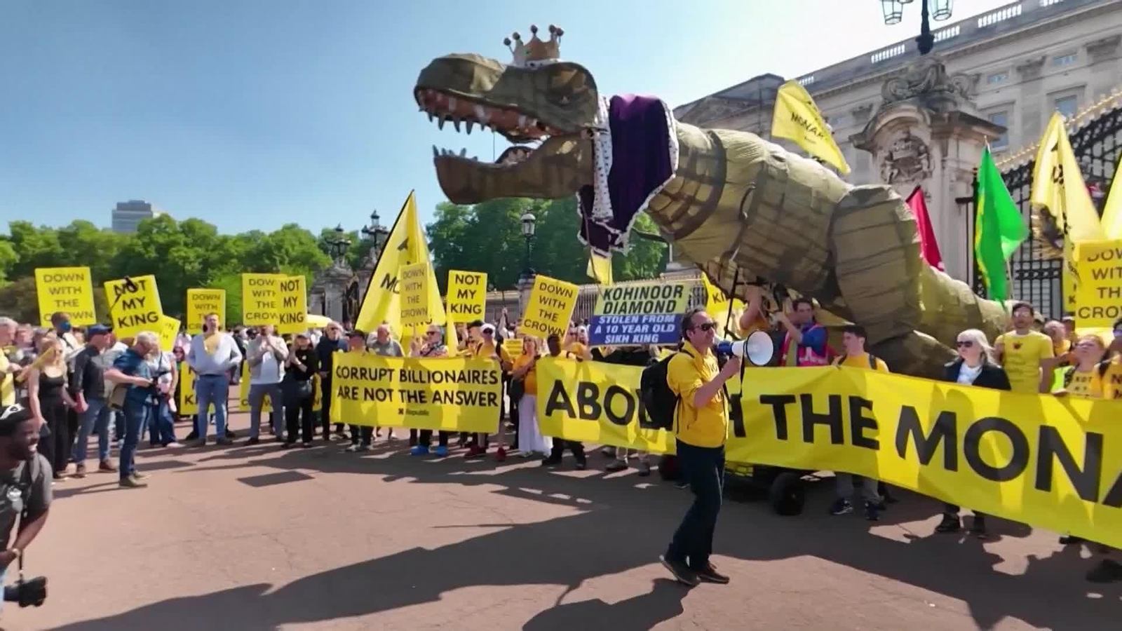 va protesta anti monaquia