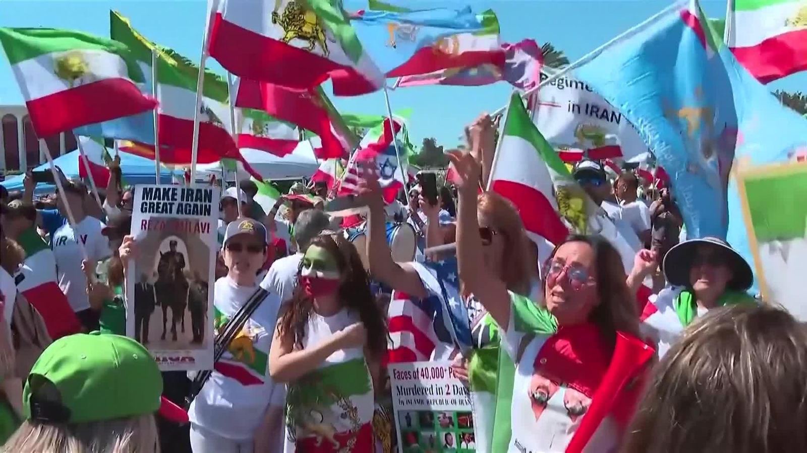 va protestas iran mundial
