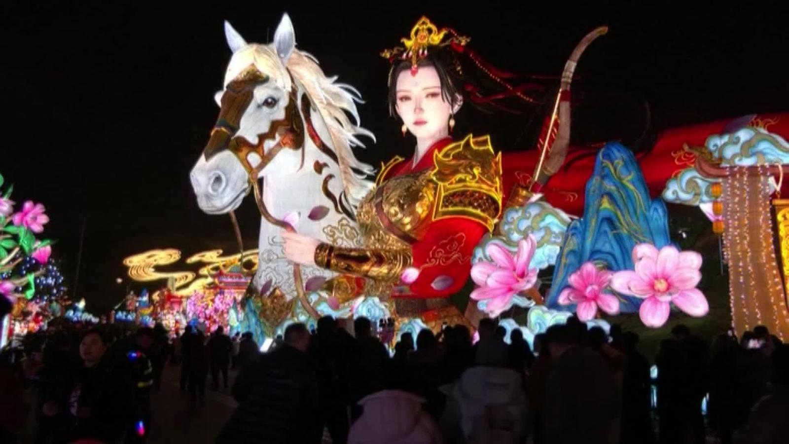 web festival de linternas en china