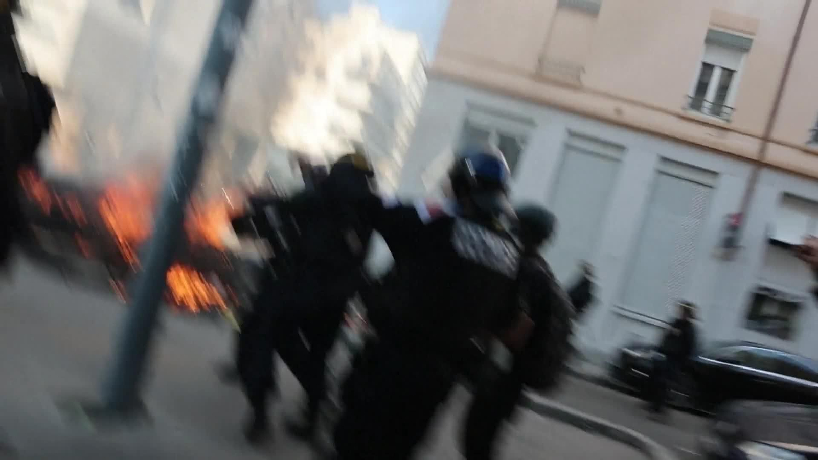 M080-FRANCIA PROTESTAS ESTUDIANTES