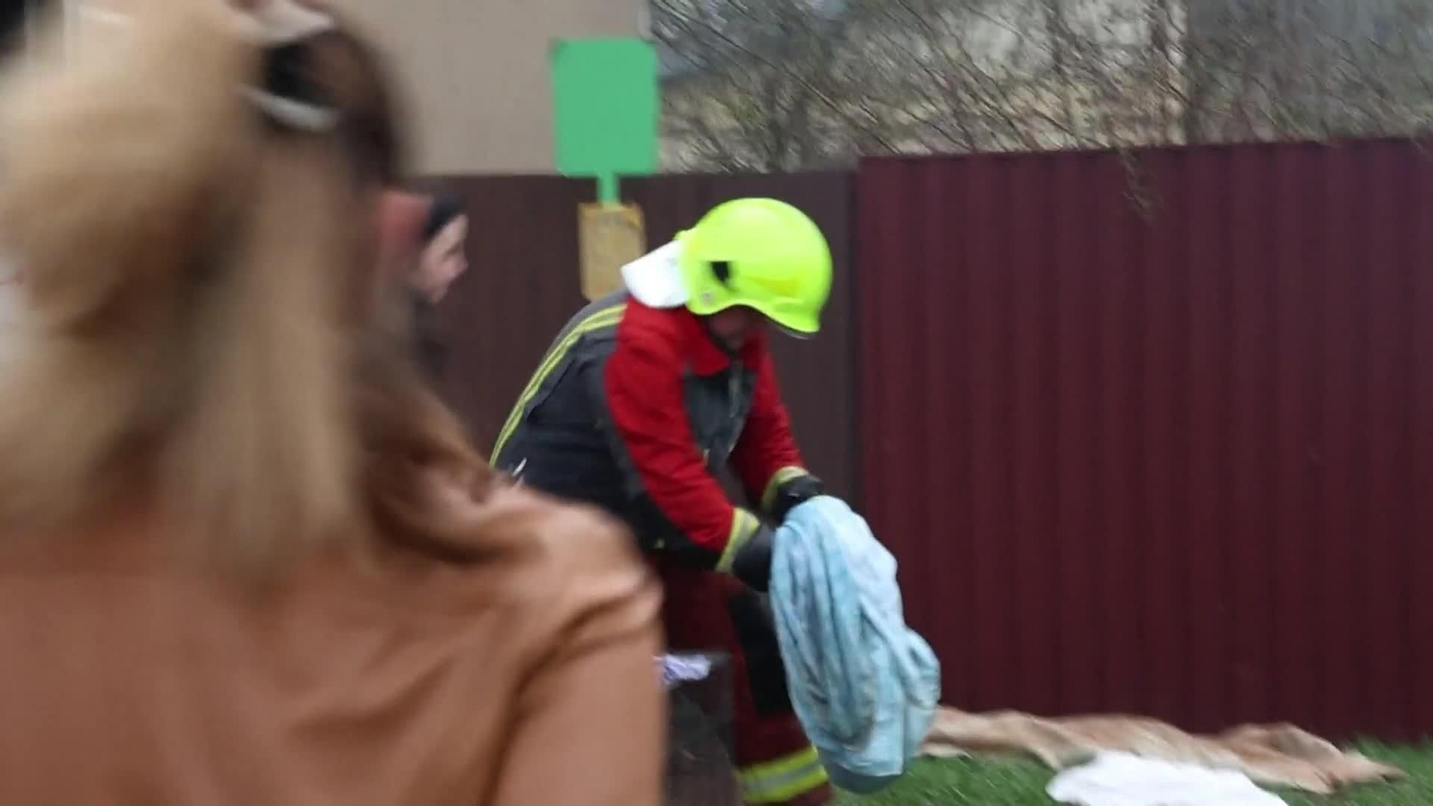 V029-UCRANIA ATAQUE RUSO SOBRE CLINICA VETERINARIA